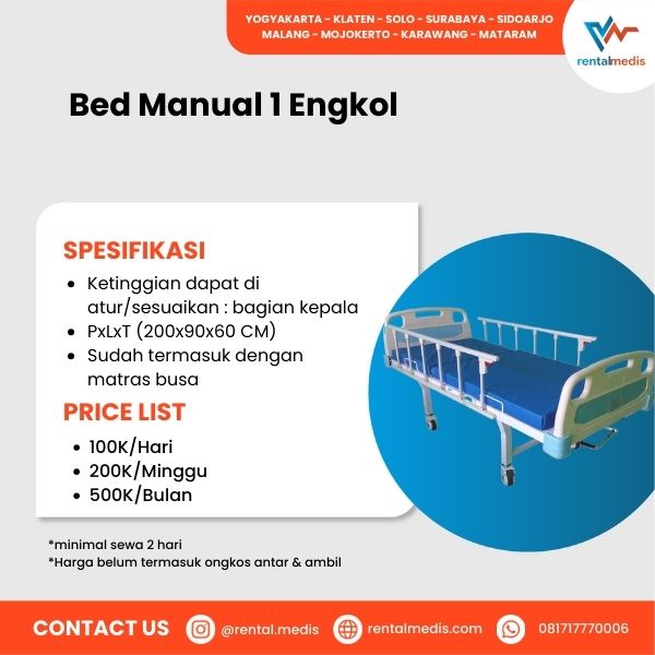 Sewa Bed Crank Surabaya