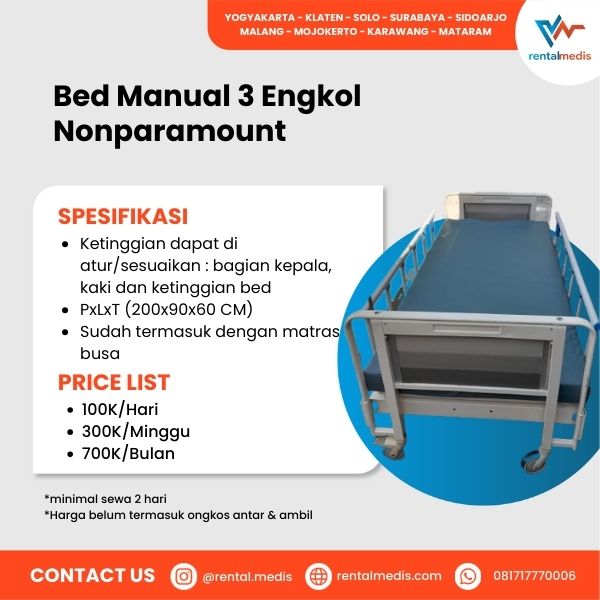 sewa ranjang pasien di jatinom